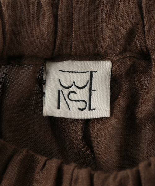 EMILY WEEK(エミリーウィーク)の「【BASERANGE/ベースレンジ】SEPIA PANTS / TRSE-LI-SU25(その他パンツ・レディース・ブラウン・X-SMALL)」の4枚目の写真
