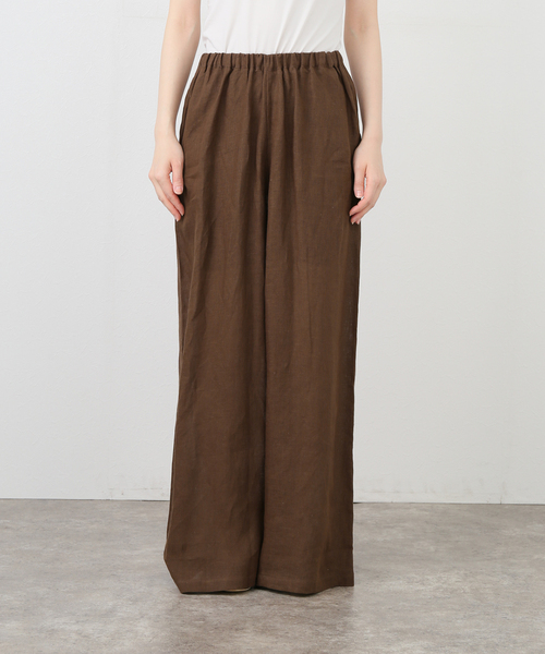 EMILY WEEK(エミリーウィーク)の「【BASERANGE/ベースレンジ】SEPIA PANTS / TRSE-LI-SU25(その他パンツ・レディース・ブラウン・X-SMALL)」の7枚目の写真