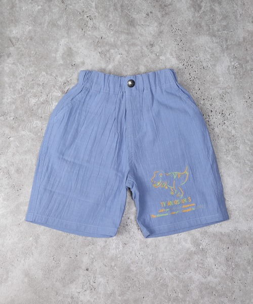 DILASH(ディラッシュ)の「恐竜刺繍パンツ(その他パンツ・キッズ・サックスブルー/チャコールグレー・80/90/100/110/120/130/140)」の2枚目の写真