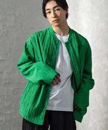 +CLOSET（プラスクローゼット）の「クリンクル加工シャツブルゾン（シャツ/ブラウス）」