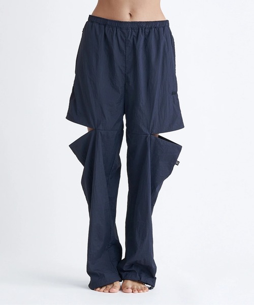 ROXY（ロキシー）の「【ROXY/ロキシー】24SS MY OASIS PANTS/ベンチレーション付きシャリ感ドローコード付きナイロンパンツ（その他パンツ・レディース・グリーン/ブラック/レッド・MEDIUM/LARGE）」の5枚目の写真