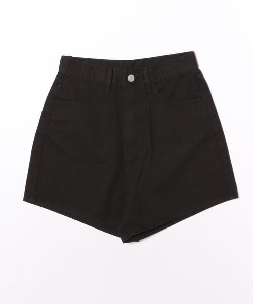 WEGO(ウィゴー)の「WEGO/デニムショートパンツ(デニムパンツ・レディース・ブラック/ブラック系その他/コバルトブルー/ライトインディゴブルー/ブラック系・X-SMALL/SMALL/MEDIUM/LARGE)」の6枚目の写真