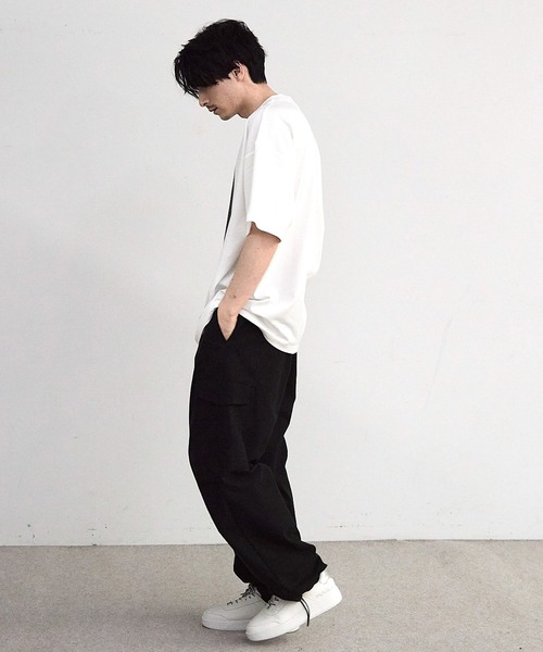 RATTLE TRAP(ラトルトラップ)の「【CHAOTIC】別注メロイックサインプリントオーバーサイズTシャツ(Tシャツ/カットソー・メンズ・ブラック/ホワイト・M/L/LL)」の10枚目の写真