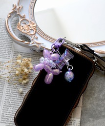 styiro（スタイロ）の「クリアバルーン&キャンディアクリルチャーム（キーホルダー）」