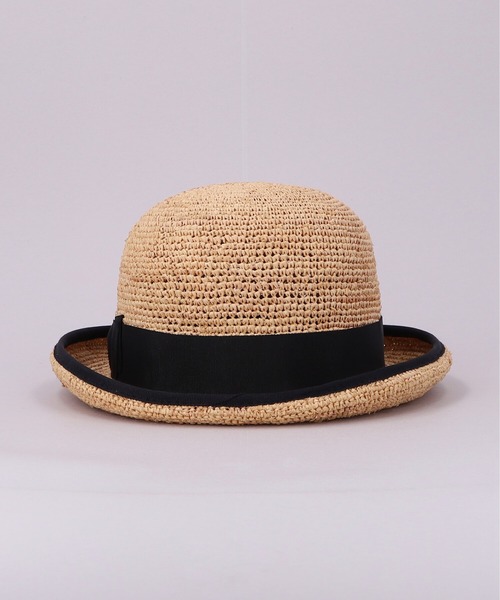 CA4LA（カシラ）の「RAFFIA BOWLER HAT（ハット）」 - WEAR