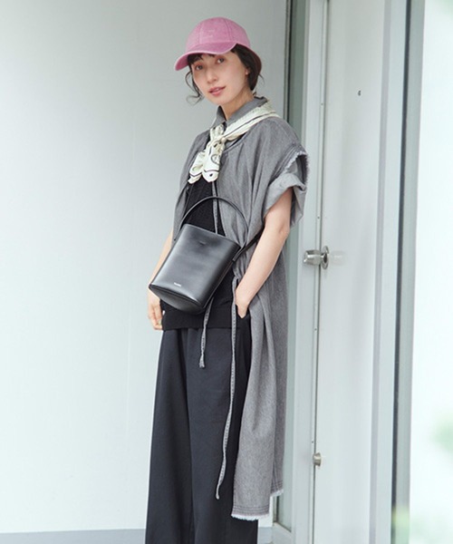 【即発送】bubbles リボンデニムワンピース ブラック BUBBLES リボンデニムワンピース ブラック BUBBLES】リボンデニム