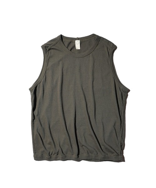 Tシャツ・カットソー [0tape] OPAL GLOW SLEEVELESS セール】O project / オープロジェクト SLEEVELESS TEE スリーブ