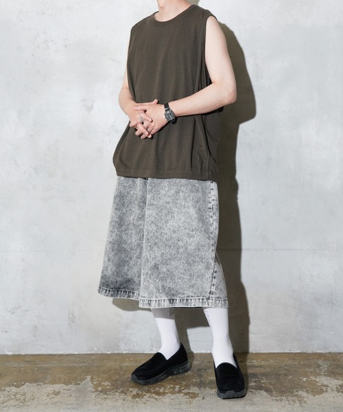 トップス oo2 PROJECT G/R SLEEVELESS T-SHIRT セール】O project / オープロジェクト SLEEVELESS TEE スリーブ