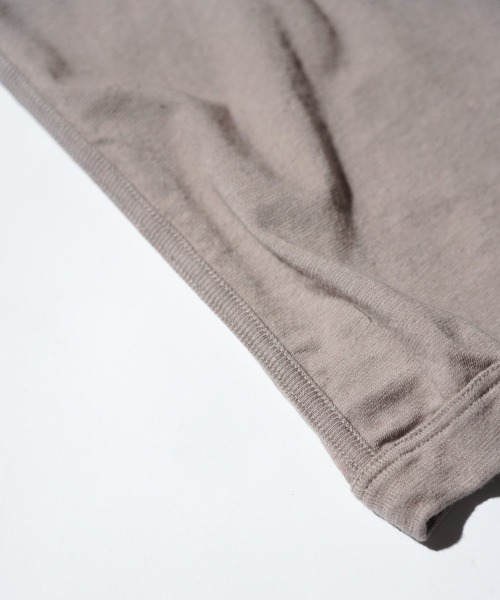 O project（オープロジェクト）の「O project / オープロジェクト SLEEVELESS TEE スリーブレスTシャツ（Tシャツ/カットソー・メンズ・チャコールグレー/モカ・MEDIUM）」の3枚目の写真