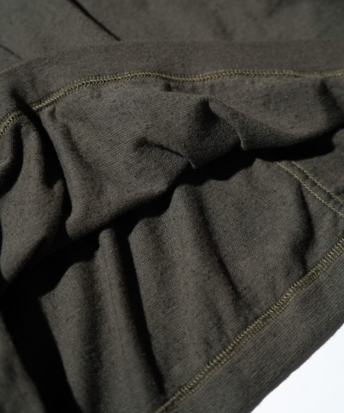 O project（オープロジェクト）の「O project / オープロジェクト SLEEVELESS TEE スリーブレスTシャツ（Tシャツ/カットソー・メンズ・チャコールグレー/モカ・MEDIUM）」の13枚目の写真