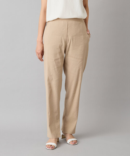 【グッチ】ビアズリー　Beardsley ストレッチ パンツ リネン セール】 リネン混ストレッチパンツ （その他パンツ
