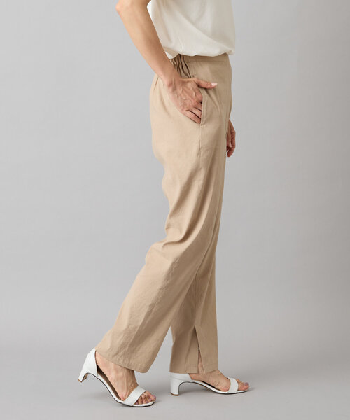 BEARDSLEY（ビアズリー）の「リネン混スリムパンツ（その他パンツ・レディース・ブラック/ベージュ系その他・FREE）」の20枚目の写真