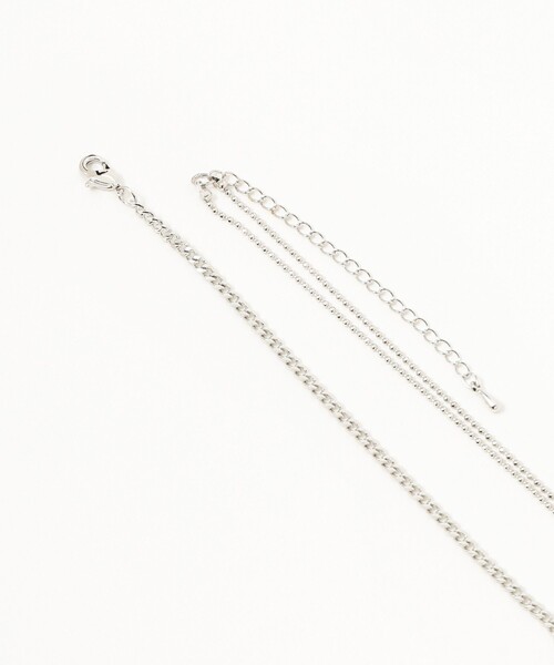 B:MING by BEAMS（ビーミングバイビームス）の「ダブル チェーン ネックレス（ネックレス・レディース・シルバー/ゴールド・ONE SIZE）」の5枚目の写真