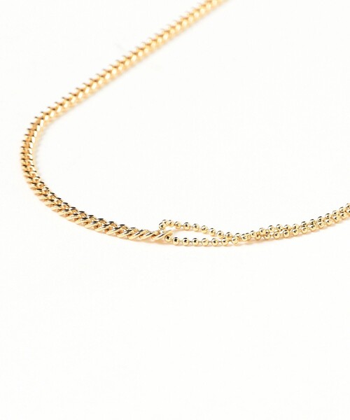 B:MING by BEAMS（ビーミングバイビームス）の「ダブル チェーン ネックレス（ネックレス・レディース・シルバー/ゴールド・ONE SIZE）」の7枚目の写真