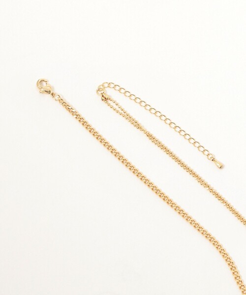 B:MING by BEAMS（ビーミングバイビームス）の「ダブル チェーン ネックレス（ネックレス・レディース・シルバー/ゴールド・ONE SIZE）」の8枚目の写真