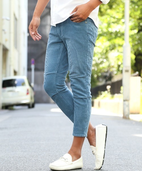 LUXSTYLE(ラグスタイル)の「コーデュロイタック入りクロップドパンツ(その他パンツ・メンズ・ピンク/グレイッシュベージュ/ライトベージュ/ネイビー・XL/L/M/S)」の17枚目の写真