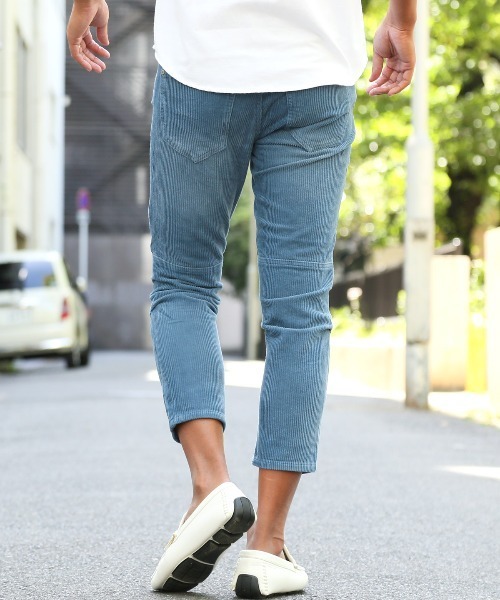 LUXSTYLE(ラグスタイル)の「コーデュロイタック入りクロップドパンツ(その他パンツ・メンズ・ピンク/グレイッシュベージュ/ライトベージュ/ネイビー・XL/L/M/S)」の19枚目の写真