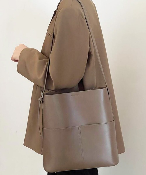 NOLITA LABORATORY（ノリータラボラトリー）の「【 NOLITA / ノリータ 】バケツ型  ショルダーバッグ（ショルダーバッグ・レディース・ブラック/カーキブラウン・FREE）」の8枚目の写真