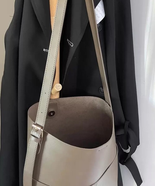 NOLITA LABORATORY（ノリータラボラトリー）の「【 NOLITA / ノリータ 】バケツ型  ショルダーバッグ（ショルダーバッグ・レディース・ブラック/カーキブラウン・FREE）」の11枚目の写真