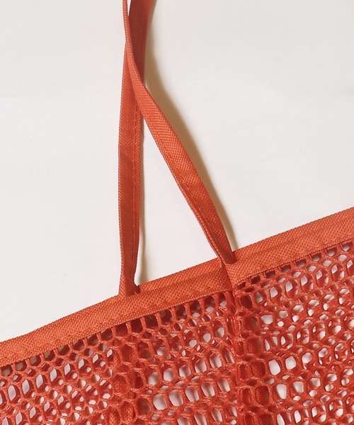 coca（coca）（コカ）の「メッシュトートバッグ（トートバッグ・レディース・オレンジ/ブラック・ONE SIZE）」の18枚目の写真