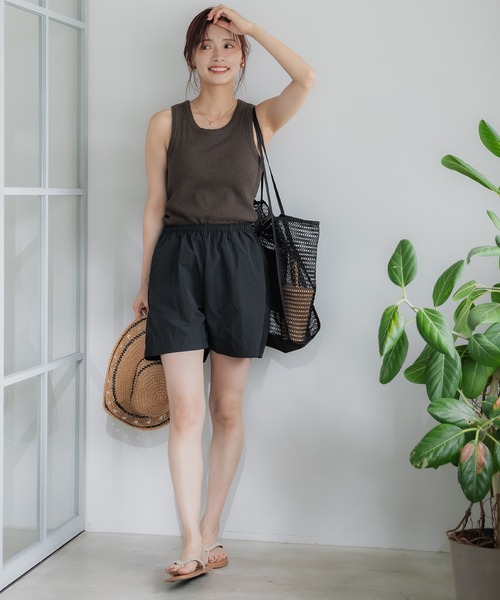 coca（coca）（コカ）の「メッシュトートバッグ（トートバッグ・レディース・オレンジ/ブラック・ONE SIZE）」の7枚目の写真