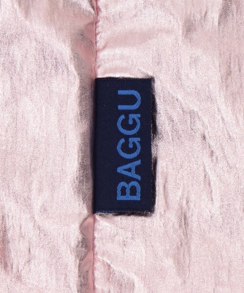 BAGGU（バグー）の「BAGGU/バグゥ BABY BAGGU メタリック ナイロン ベイビーバグゥメタリック（エコバッグ/サブバッグ・レディース・シルバー/ゴールド/ピンク・ONE SIZE）」の16枚目の写真