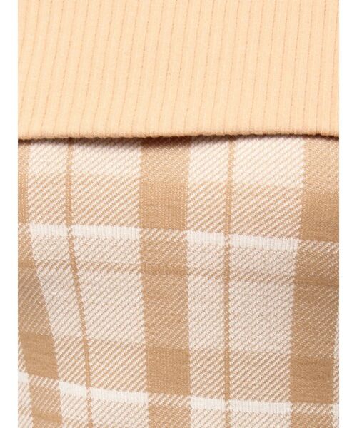 EATME(イートミー)の「Backカットアウトチェックワンピース(ワンピース・レディース・ブラック/オレンジ/ベージュ・FREE)」の21枚目の写真