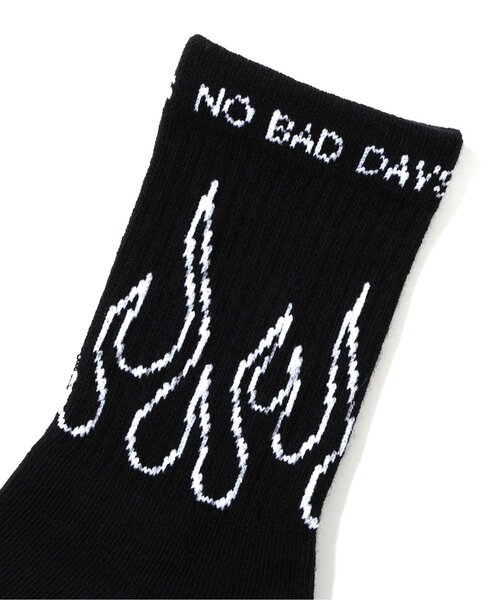 BREEZE(ブリーズ)の「お花・ファイヤーソックス(ソックス/靴下・キッズ・ライム/ブラック/アイボリー/ブルー・15 /18/21)」の12枚目の写真