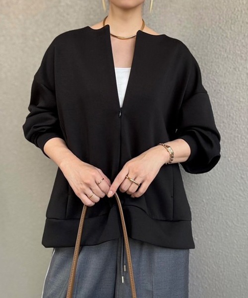 ダンボールフロント2wayクルーネックプルオーバー Emma Taylor