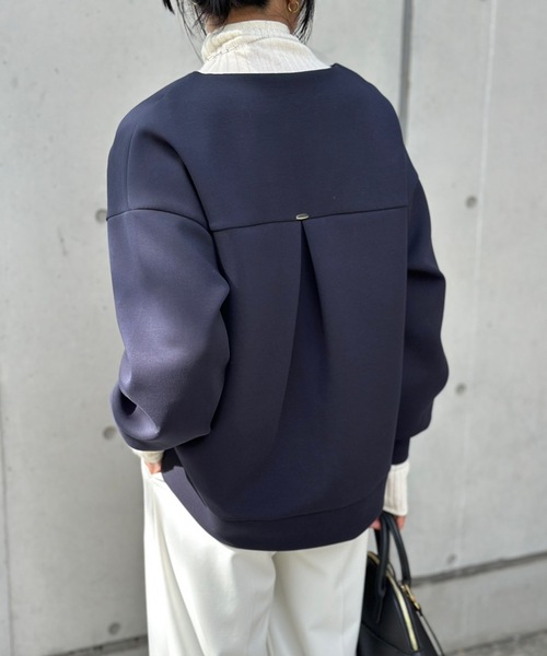 ダンボールフロント2wayクルーネックプルオーバー Emma Taylor