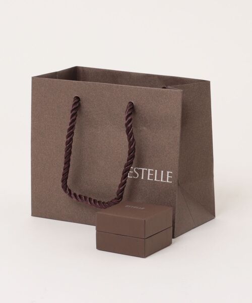 ESTELLE(エステール)の「K10 ピンクゴールド フープ ピアス ESTELLE/エステール(ピアス(両耳用)・レディース・ピンクゴールド・-)」の8枚目の写真