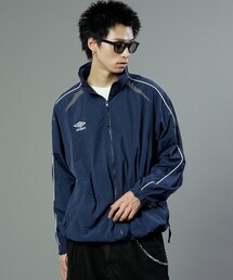 ヨーロッパ購入　UMBRO vintage ナイロンジャケット ブラウン/ブルー ヨーロッパ購入 UMBRO vintage ナイロンジャケット ブラウン