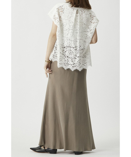 1er Arrondissement（プルミエアロンディスモン）の「バックレースコットンプルオーバー（ニット/セーター・レディース・オフホワイト/ブラック系その他3・FREE）」の18枚目の写真