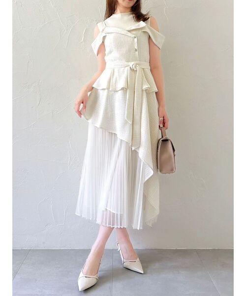 dazzlin トレンチワンピース ダブルボタントレンチワンピース[品番：MKSW0038794]｜dazzlin