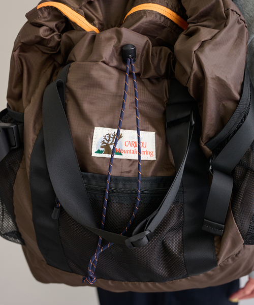 CARIBOU MOUNTAINEERING別注バックパック CARIBOU MOUNTAINEERING 別注 L/W PACK TOTE(バックパック