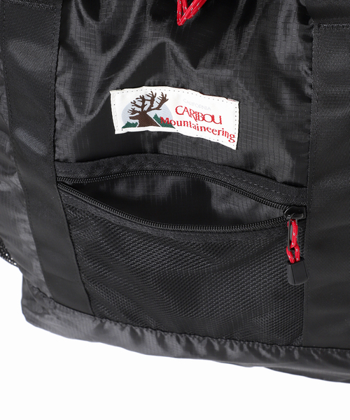 U by SPICK&SPAN（ユーバイスピックアンドスパン）の「CARIBOU MOUNTAINEERING 別注 L/W PACK TOTE（バックパック/リュック・レディース・ブラウン/ブラック・FREE）」の4枚目の写真