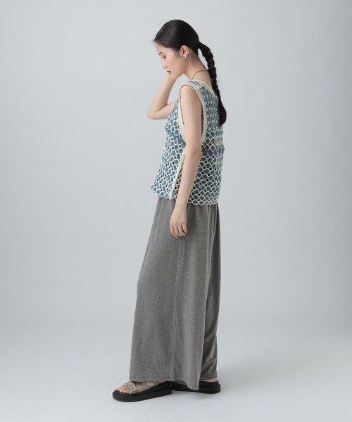 LEPSIM（レプシィム）の「カットイージーワイドパンツ　499173（その他パンツ・レディース・カーキ/グレー/チャコールグレー/グレー系その他/イエロー系その他・FREE）」の20枚目の写真