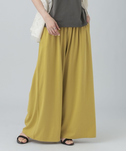 LEPSIM（レプシィム）の「カットイージーワイドパンツ　499173（その他パンツ・レディース・カーキ/グレー/チャコールグレー/グレー系その他/イエロー系その他・FREE）」の21枚目の写真