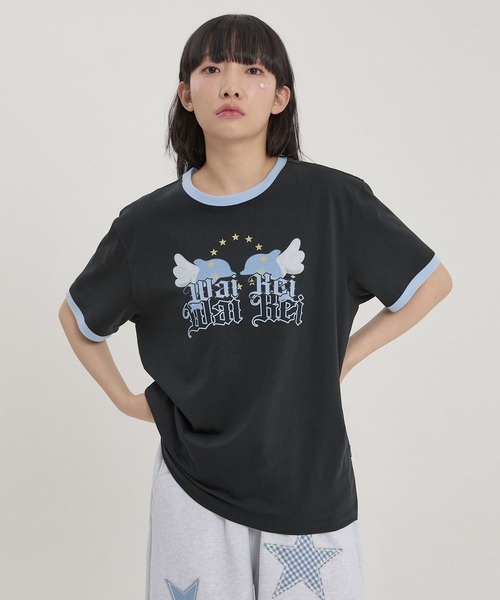 セール】【UNISEX】Wai Kei／エンゼルイルカT（Tシャツ