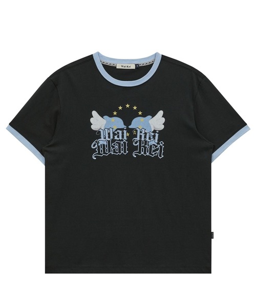 セール】【UNISEX】Wai Kei／エンゼルイルカT（Tシャツ/カットソー