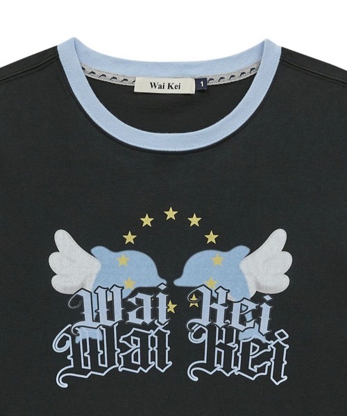 セール】【UNISEX】Wai Kei／エンゼルイルカT（Tシャツ