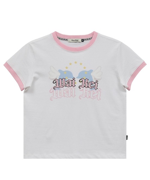WaiKei（ワイケイ）の「【UNISEX】Wai Kei／エンゼルイルカT（Tシャツ/カットソー・レディース・ホワイト/ブラック・SMALL/MEDIUM）」の22枚目の写真