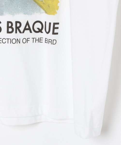 HEAR MY NAME（ヒアマイネーム）の「【EF(エフ)】アートT／GEORGES BRAQUE（MEN）（Tシャツ/カットソー・メンズ・ホワイト・MEDIUM/LARGE）」の5枚目の写真