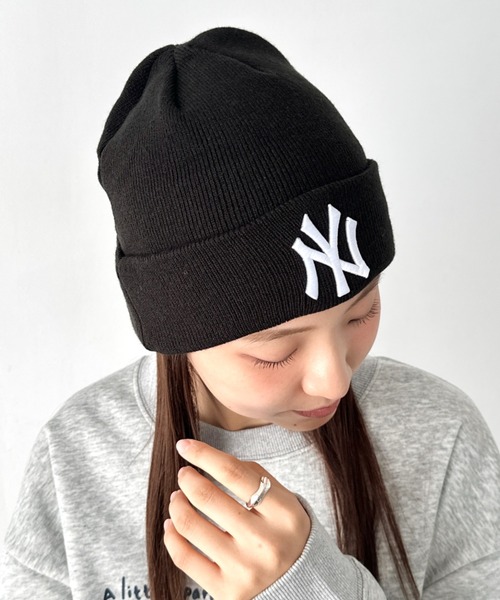 セール】NEW ERA (ニューエラ)/MLB ESSENTIAL CUFF BEANIE/ニット