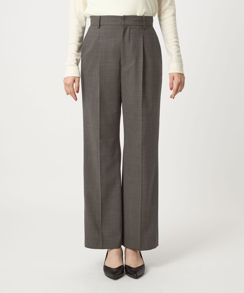 size SHORT/TALLあり］カチリラ ストレート パンツ -ウォッシャブル