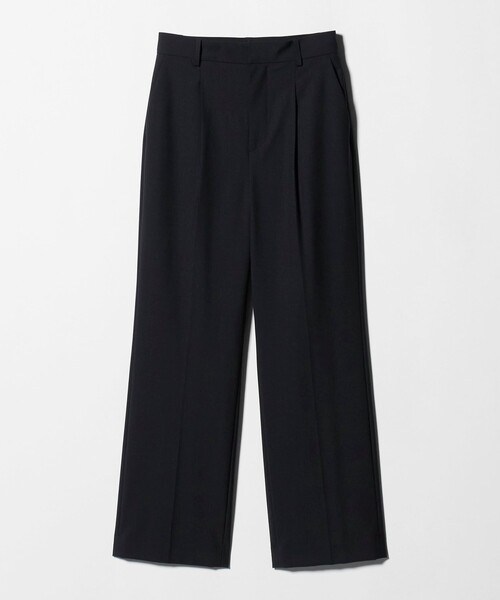 green label relaxing（グリーンレーベルリラクシング）の「［size SHORT/TALLあり］カチリラ ストレート パンツ -ウォッシャブル・ストレッチ-（スラックス・レディース・ブラック/ライトグレー/ネイビー/その他1・36/38/40/SHORT/TALL）」の12枚目の写真