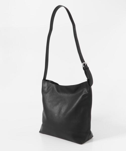 URBAN RESEARCH DOORS（アーバンリサーチドアーズ）の「MILLEDNAPPAレザーショルダ（ショルダーバッグ・メンズ・ブラウン/ブラック・-）」の4枚目の写真