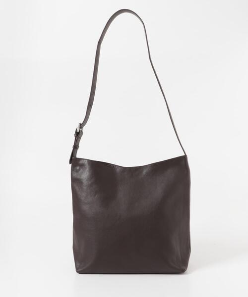 URBAN RESEARCH DOORS（アーバンリサーチドアーズ）の「MILLEDNAPPAレザーショルダ（ショルダーバッグ・メンズ・ブラウン/ブラック・-）」の10枚目の写真