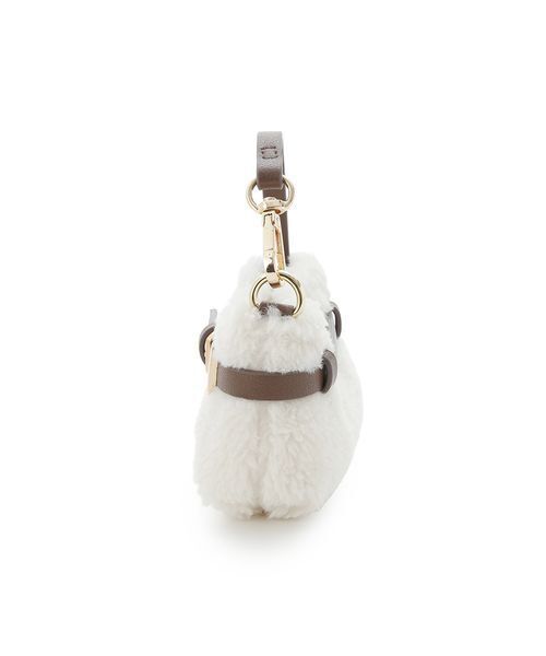 LILY BROWN（リリーブラウン）の「ミニマルバッグチャーム（キーホルダー・レディース・レオパード/アイボリー/チェック・F）」の10枚目の写真