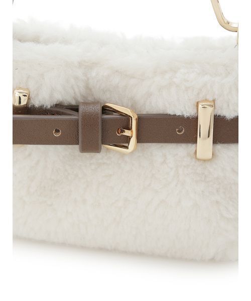 LILY BROWN（リリーブラウン）の「ミニマルバッグチャーム（キーホルダー・レディース・レオパード/アイボリー/チェック・F）」の12枚目の写真